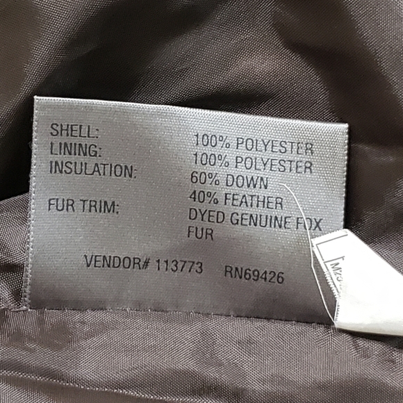 Wilsons Leather Womens Brown Down Puffer Vest Sz Small Outdoors Gorpcore Hiking - Picture 10 of 10